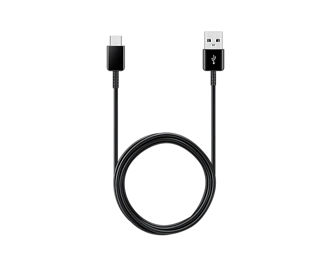 Cablu de date Samsung, 2 x Cable USB Type C, 1.5m, Black