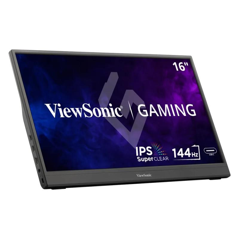 Monitor Gaming Portabil LED IPS ViewSonic VX1654 16", Full HD (1920x1080), 144Hz, 4.67ms, AMD FreeSync™, USB Type-C, miniHDMI, negru 2 Monitor Gaming Portabil LED IPS ViewSonic VX1654 16", Full HD (1920x1080), 144Hz, 4.67ms, AMD FreeSync™, USB Type-C, miniHDMI, negru - imagine 2