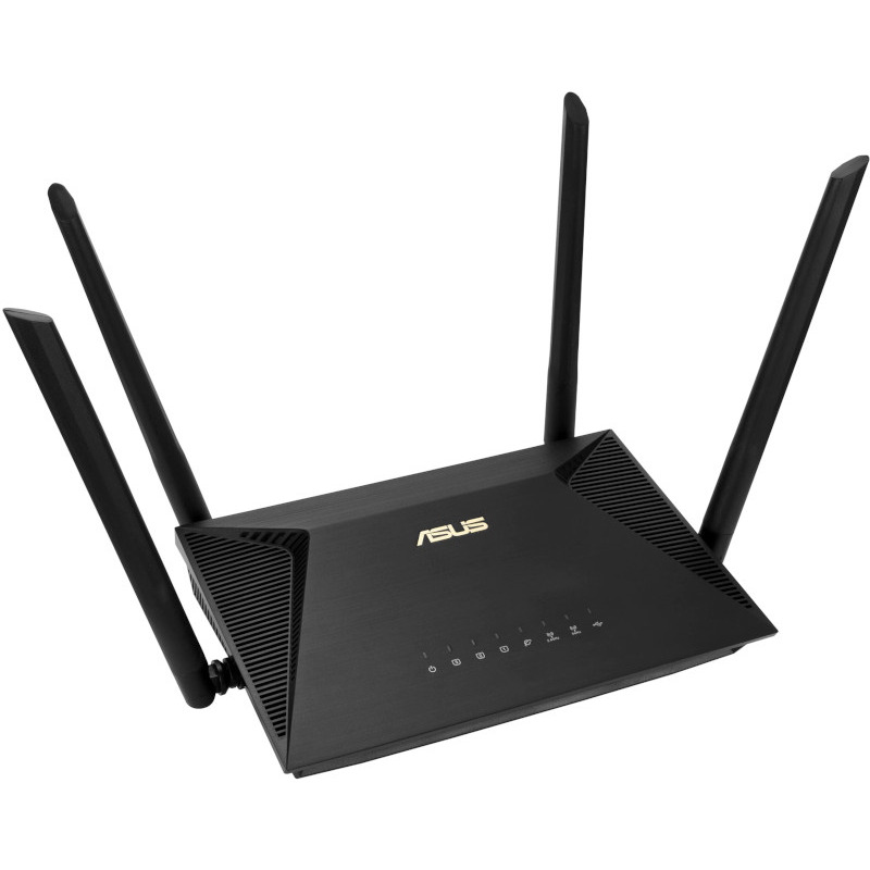 Router ASUS RT-AX1800U, 574+1201Mbps, 802.11 a/b/g/n/ac/ax, IPv4, IPv6, 1x Gigabit WAN, 3x Gigabit LAN, 1x USB2.0, 2.4GHz/5GHz, WPA3, WPA3, WPA3 , WPS, MU-MIMO, Negru