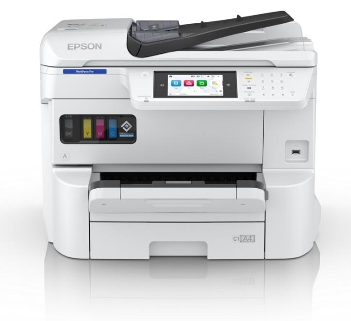 Imprimantă multifuncțională Epson WorkForce Pro EM-C7100DWF, A3+, wireless, 13 ppm/A3, Duplex, ADF 50 coli