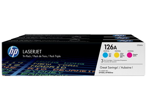 Toner HP CF341A Color Tri-Pack