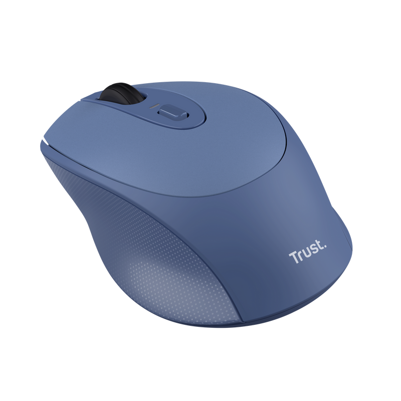 Mouse wireless Trust Zaya, ambidextru, reincarcabil, 800-1600 DPI, albastru 4 Mouse wireless Trust Zaya, ambidextru, reincarcabil, 800-1600 DPI, albastru - imagine 4