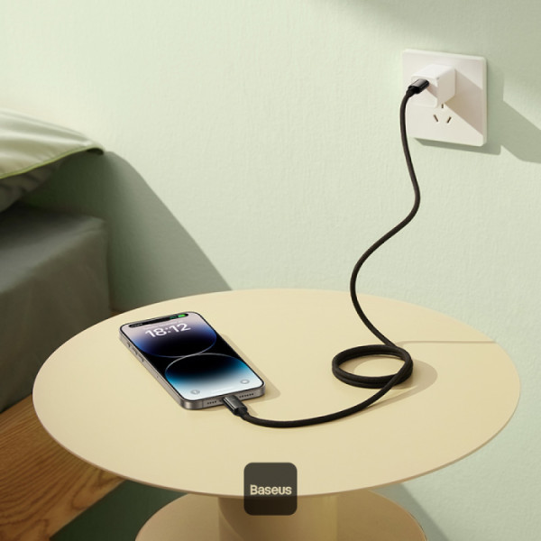 CABLU alimentare si date Baseus Tungsten Gold, Fast Charging Data Cable pt. smartphone, cablu magnetic, USB Type-C la Iphone Lightning, 20W, 1m, negru "P10319805111-01" (timbru verde 0.08 lei) - 6932172662356 4 CABLU alimentare si date Baseus Tungsten Gold, Fast Charging Data Cable pt. smartphone, cablu magnetic, USB Type-C la Iphone Lightning, 20W, 1m, negru "P10319805111-01" (timbru verde 0.08 lei) - 6932172662356 - imagine 4