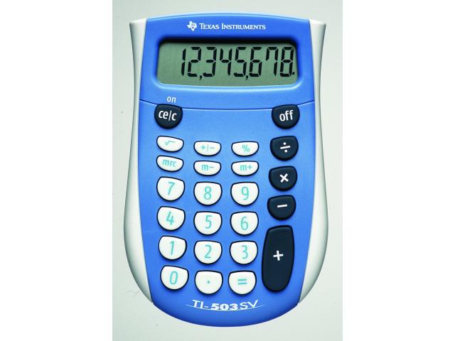Calculator de birou Texas Instruments TI-503SV, afisaj SuperView™