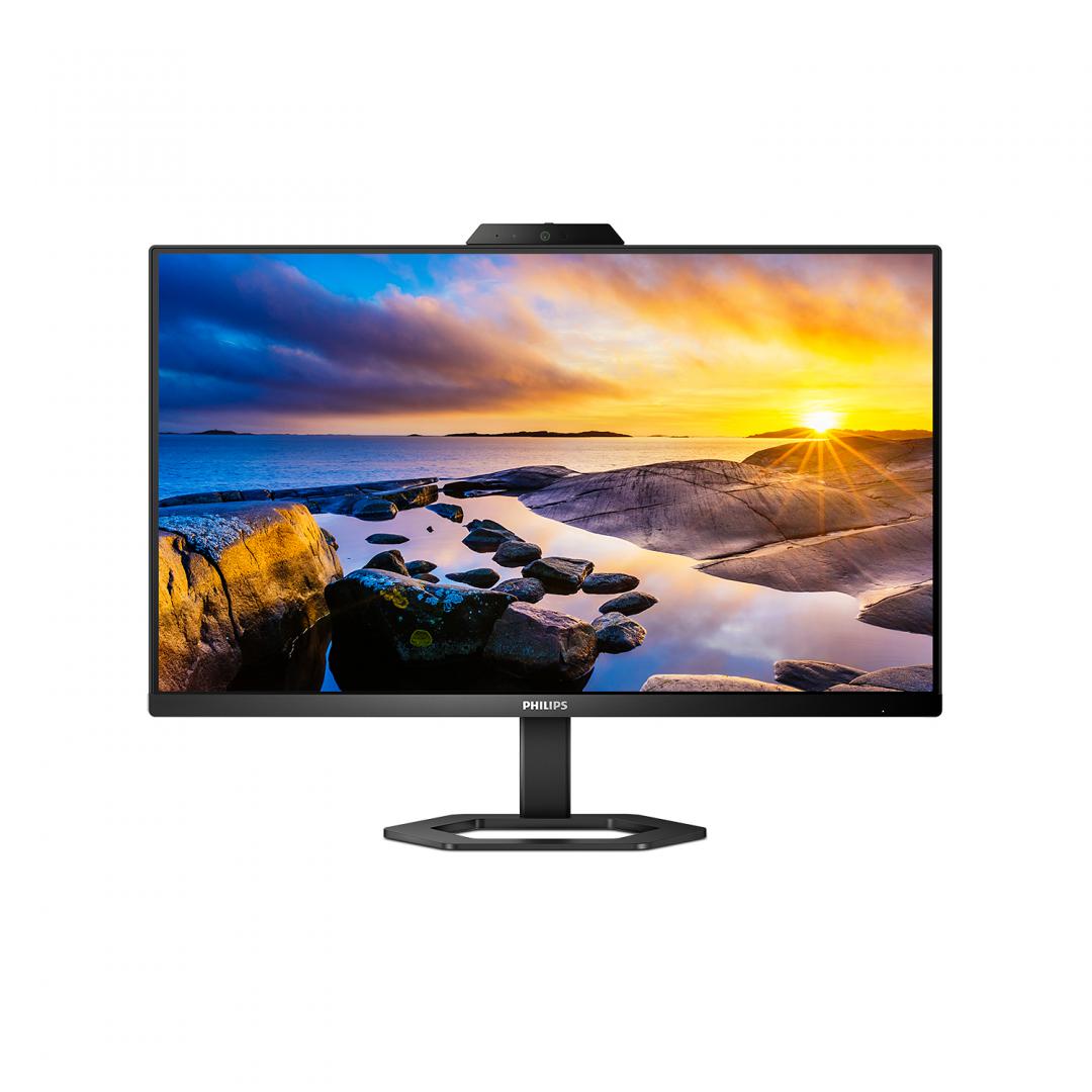 Monitor WLED IPS Philips 23.8" FHD 75Hz 4ms HDMI DisplayPort USB USB-C Webcam Pivot 24E1N5300HE/00 2 Monitor WLED IPS Philips 23.8" FHD 75Hz 4ms HDMI DisplayPort USB USB-C Webcam Pivot 24E1N5300HE/00 - imagine 2