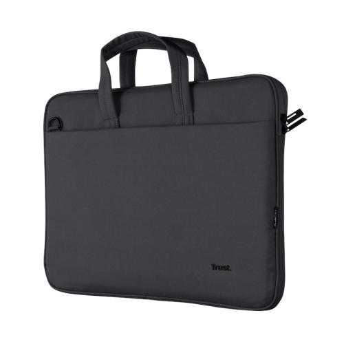 Geanta laptop ECO Trust Bologna, 16″, material ecologic, negru
