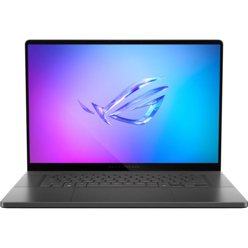 Laptop Gaming ASUS ROG Zephyrus G16 GU605CR cu procesor Intel Core Ultra 9 285H pana la 5.4GHz, 16”, 2.5K, OLED, 240Hz, 32GB LPDDR5X RAM, 2TB SSD, NVIDIA GeForce RTX 5070 Ti 12GB GDDR7, No OS, Eclipse Gray