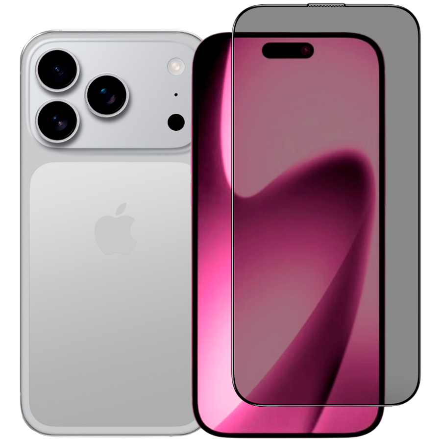 Folie Protectie Privacy iLera DeLuxe Incognito Glass pentru iPhone 17 Pro Transparent/Negru 2 Folie Protectie Privacy iLera DeLuxe Incognito Glass pentru iPhone 17 Pro Transparent/Negru - imagine 2