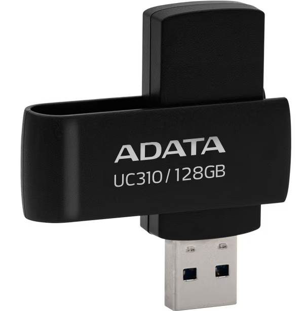Memorie USB ADATA 128GB, USB 3.2 Gen1, Negru