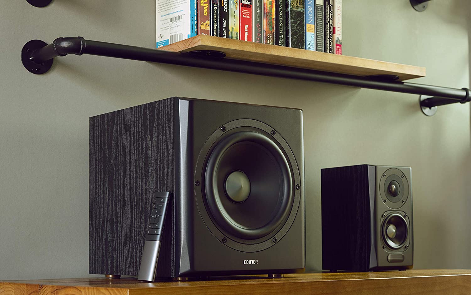 Boxe Edifier 2.1 S351DB-BK, 150W, Bluetooth, Telecomanda, Negru 5 Boxe Edifier 2.1 S351DB-BK, 150W, Bluetooth, Telecomanda, Negru - imagine 5