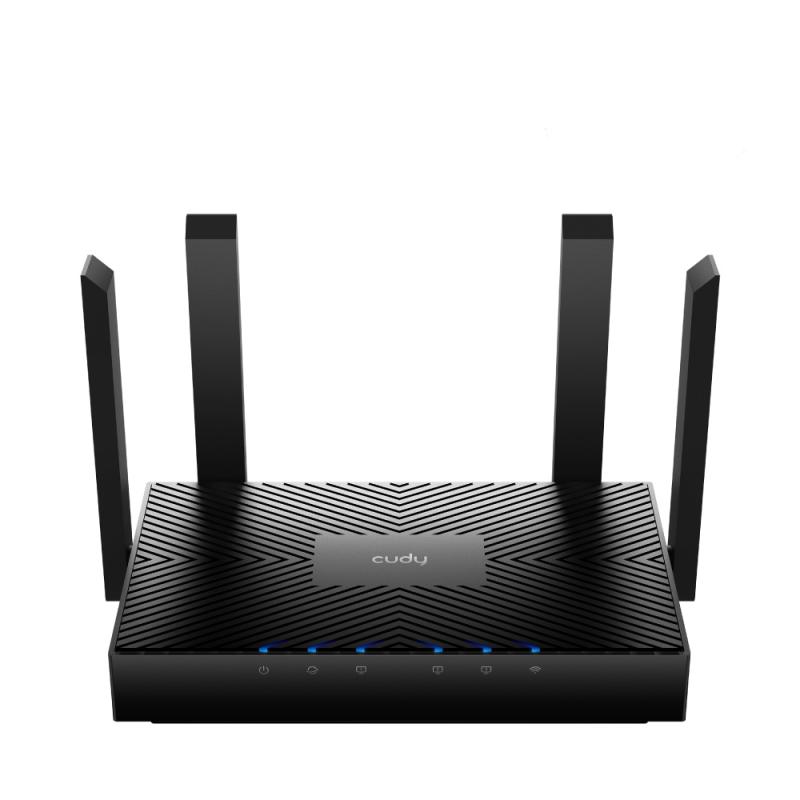 Router Wireless Cudy WR3000, AX3000, Dual-Band, Wi-Fi 6, Dual-Core 1.3GHz, Cudy Mesh