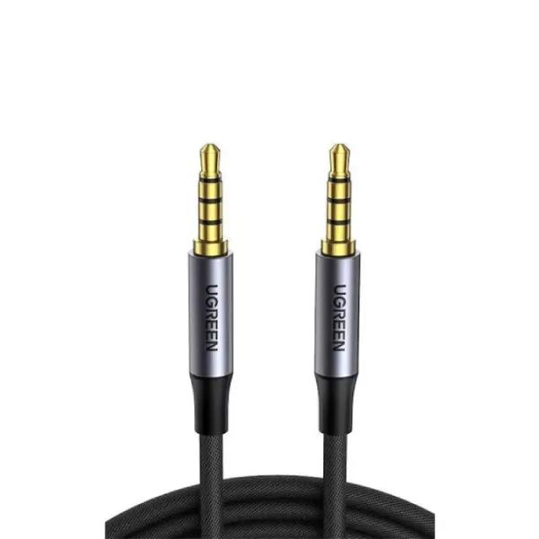 Cablu jack, Ugreen, 3.5 mm, 1.5 m, Gri