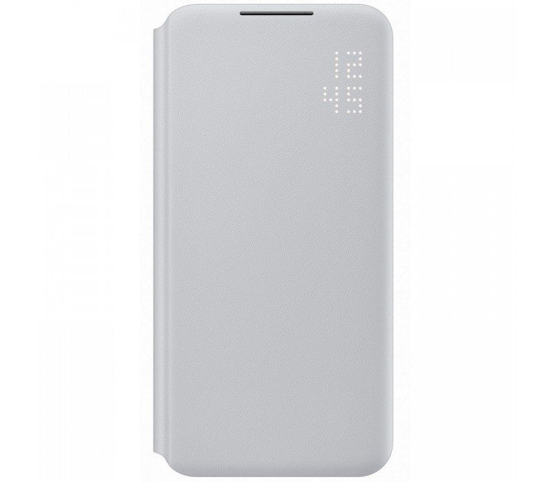 Husa de protectie Samsung Smart LED View Cover pentru Galaxy S22+, Light Gray