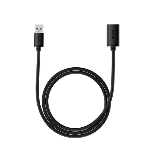 Cablu Extensie USB la USB, 1m – Baseus (B00631103111-00) – Black