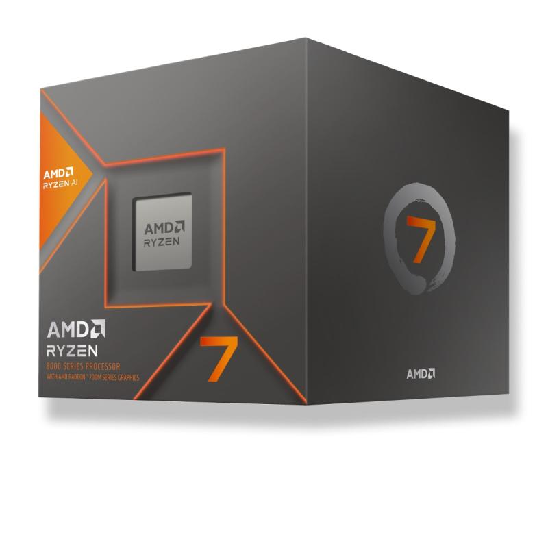 Procesor AMD Ryzen™ 7 8700G, 24MB, 4.2/5.1GHz Boost, Socket AM5, Radeon™ Graphics 780M, Wraith SPIRE cooler