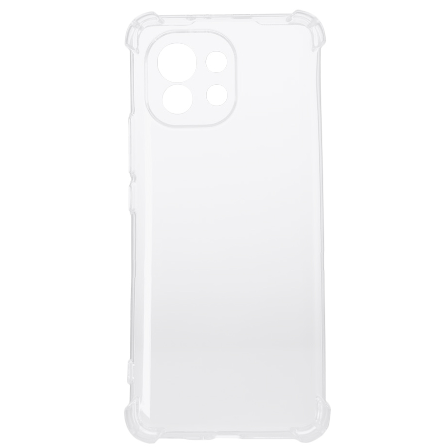 Husa de protectie Spacer pentru Xiaomi Mi 11 5G, material flexibil TPU, Transparenta 2 Husa de protectie Spacer pentru Xiaomi Mi 11 5G, material flexibil TPU, Transparenta - imagine 2