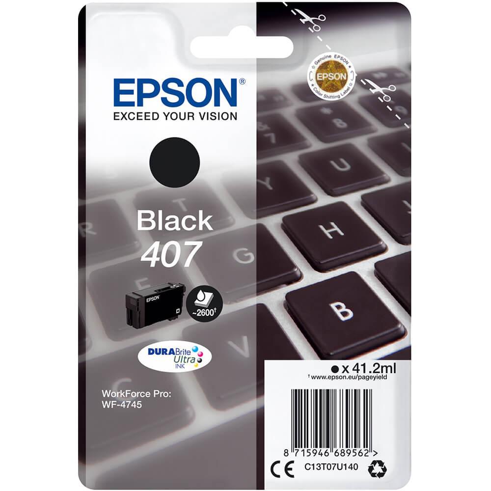 Cartus imprimanta, Epson, T07U1, 41.2 ml, Negru