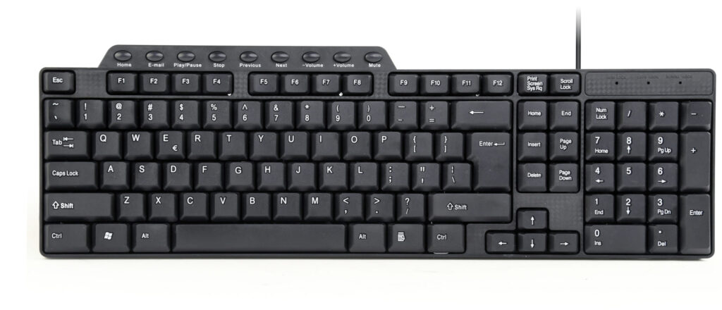 Tastatura multimedia Gembird USB, Negru