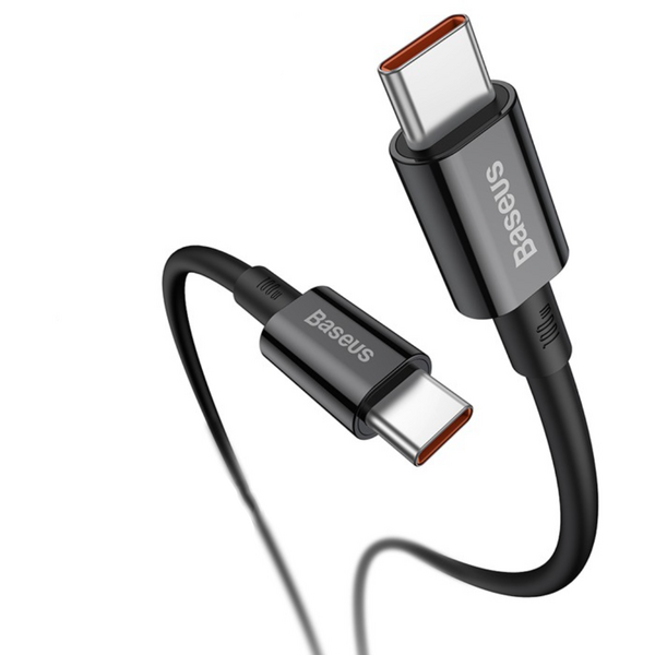Cablu alimentare si date Baseus, Superior, Fast Charging, USB la tip Lightning 2.4A 1m, Negru 4 Cablu alimentare si date Baseus, Superior, Fast Charging, USB la tip Lightning 2.4A 1m, Negru - imagine 4
