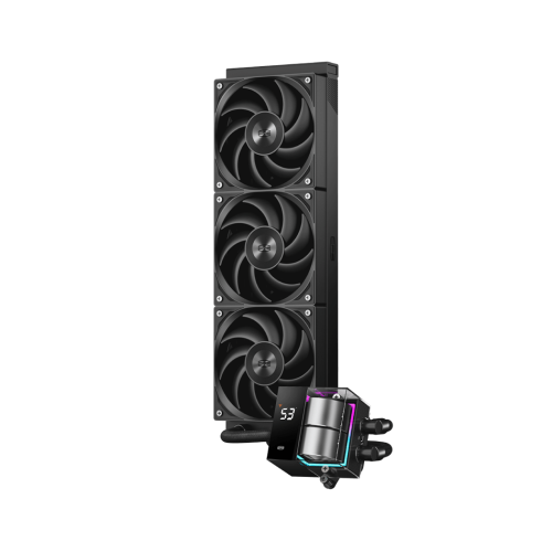 COOLER PCCooler „DS360”, skt. Intel si AMD, racire cu lichid, 3 x 120mm, 500 – 2200 RPM,  „DS360 BK” (timbru verde 2.00 lei)