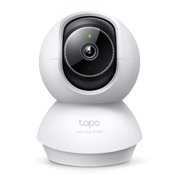 Camera de supraveghere Smart TP-Link Tapo C230 cu Pan/Tilt 360 grade, 5MP, 3K, 2880×1620, Utilizare Baby Monitor, Wireless, Night Vision, Detectare Smart AI, Two-Way Audio, Alarma sonora si luminoasa, Control Vocal, ONVIF