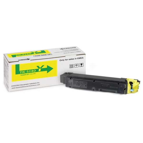 Toner imprimanta laser, Kyocera, TK-5140Y, galben