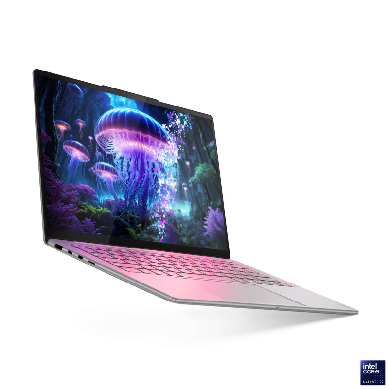 Laptop Lenovo Yoga Slim 7 14ILL10 cu procesor Intel® Core™ Ultra 7 258V pana la 4.8GHz, 14″ 2.8K WQXGA+, OLED, 120Hz, 32GB LPDDR5x RAM, 1TB SSD, Intel® Arc™ Graphics, Windows® 11 Home, Luna Grey, 3y on-site Premium Care