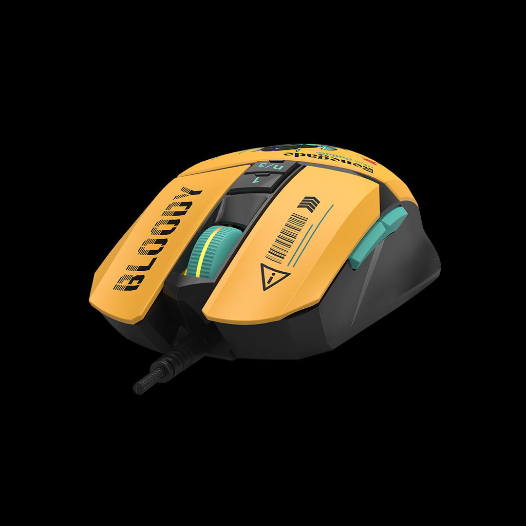 Mouse cu fir A4TECH Bloody W63 Max, 12000 DPI, RGB, eSport Gaming, USB, Optical, Renegade Sunset 3 Mouse cu fir A4TECH Bloody W63 Max, 12000 DPI, RGB, eSport Gaming, USB, Optical, Renegade Sunset - imagine 3