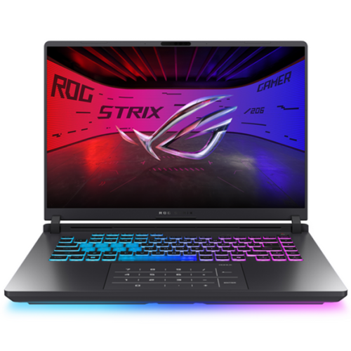 Laptop Asus ROG Strix G16 2025 G615 G615JPR-S5048, 16 inch 2560 x 1600, Intel Core i9-14900HX 24 C / 32 T, 2.2 GHz – 5.8 GHz, 36 MB cache, 28 W, 32 GB DDR5, 1 TB SSD, Nvidia GeForce RTX 5070, Fara sistem de operare, Gri