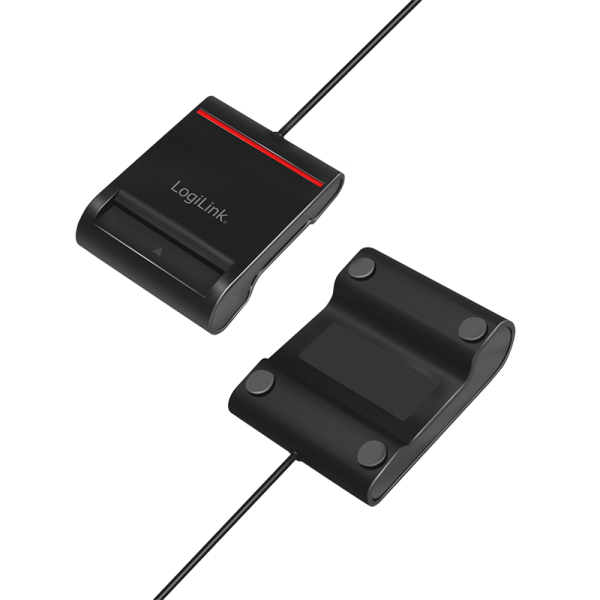 Cititor carduri cip smart card ID LogiLink, USB 2.0A 2 Cititor carduri cip smart card ID LogiLink, USB 2.0A - imagine 2