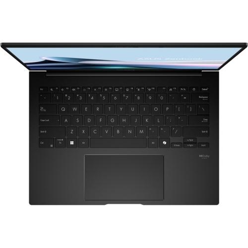 Laptop ASUS Zenbook 14 UM3406KA cu procesor AMD Ryzen™ AI 7 350 pana la 5.0GHz, 14”, WUXGA, OLED, 32GB LPDDR5X RAM, 1TB SSD, AMD Radeon™ Graphics, Windows 11 Pro, Jade Black