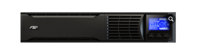 UPS FORTRON PPF9001401 Champ Rack 1k, 1000VA/900W, AVR, 3 prize Schuko, LCD Display