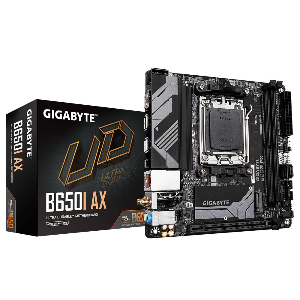 Placa de baza GIGABYTE B650I AX, Socket AM5, Mini-ITX
