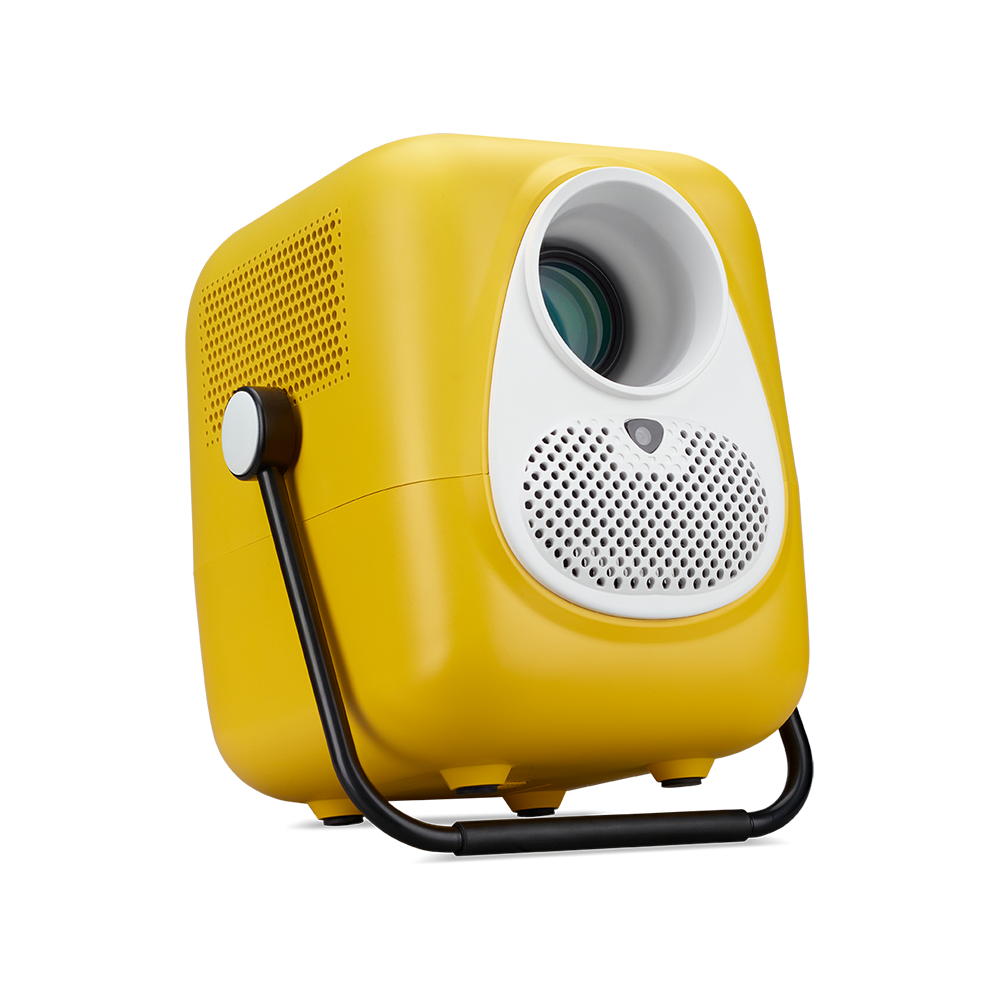 Videoproiector Acer Aopen QF23s, LCD, 1080p, 200 lm, HDMI, Boxe, Galben MR.JXC11.002