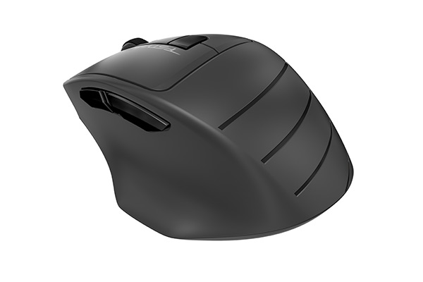 Mouse A4tech, gaming, wireless, 2.4GHz, optic, 2000 dpi, butoane/scroll 6/1, buton selectare viteza, Negru / Gri 2 Mouse A4tech, gaming, wireless, 2.4GHz, optic, 2000 dpi, butoane/scroll 6/1, buton selectare viteza, Negru / Gri - imagine 2