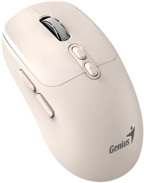 Mouse wireless Genius NX-8080S, 1600DPI, culoare bej