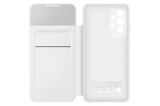 Husa de protectie Samsung S View Wallet Cover pentru Galaxy A33 5G, White 3 Husa de protectie Samsung S View Wallet Cover pentru Galaxy A33 5G, White - imagine 3
