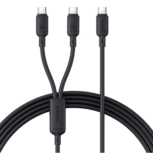 Cablu alimentare si date Baseus Pudding, Fast Charging Data Cable pentru smartphone, USB Type-C la USB Type-C 100W, 1.5m, negru 1 Cablu alimentare si date Baseus Pudding, Fast Charging Data Cable pentru smartphone, USB Type-C la USB Type-C 100W, 1.5m, negru