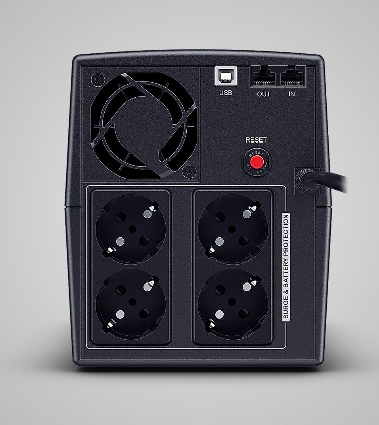 UPS CyberPower Line-interactive UT2200EG, 2200VA/1320W, 4 Prize Schuko, AVR, GreenPower UPS™ Bypass Technology 3 UPS CyberPower Line-interactive UT2200EG, 2200VA/1320W, 4 Prize Schuko, AVR, GreenPower UPS™ Bypass Technology - imagine 3