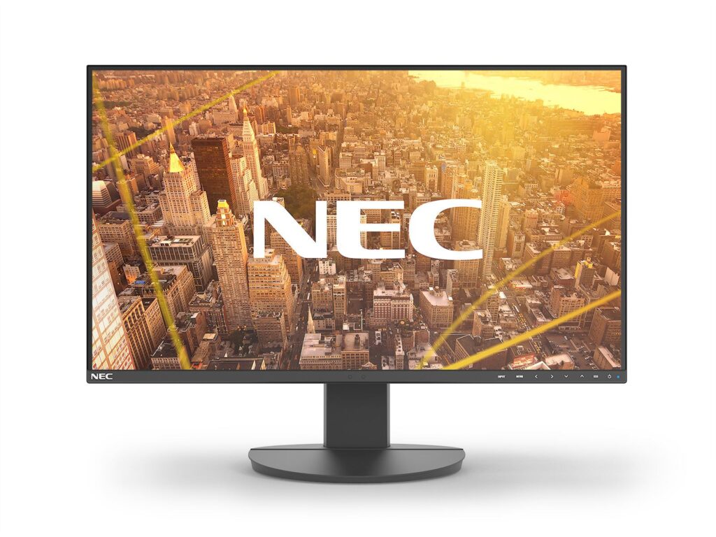 Monitor 24 inch LED NEC EA242F 1920 x 1080 pixeli, 60 Hz, 5 ms, Negru