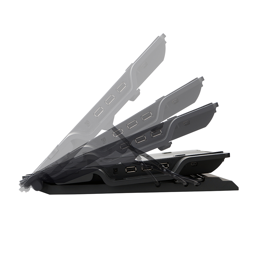 Cooler laptop Zalman ZM-NS2000, 12"-17", Negru 4 Cooler laptop Zalman ZM-NS2000, 12"-17", Negru - imagine 4