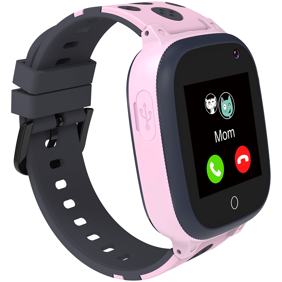 Smartwatch Canyon Sandy Kids CNE-KW34PP, SIM, Roz 2 Smartwatch Canyon Sandy Kids CNE-KW34PP, SIM, Roz - imagine 2