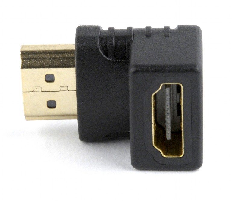 Adaptor Gembird, HDMI masculin-feminin, Negru 2 Adaptor Gembird, HDMI masculin-feminin, Negru - imagine 2