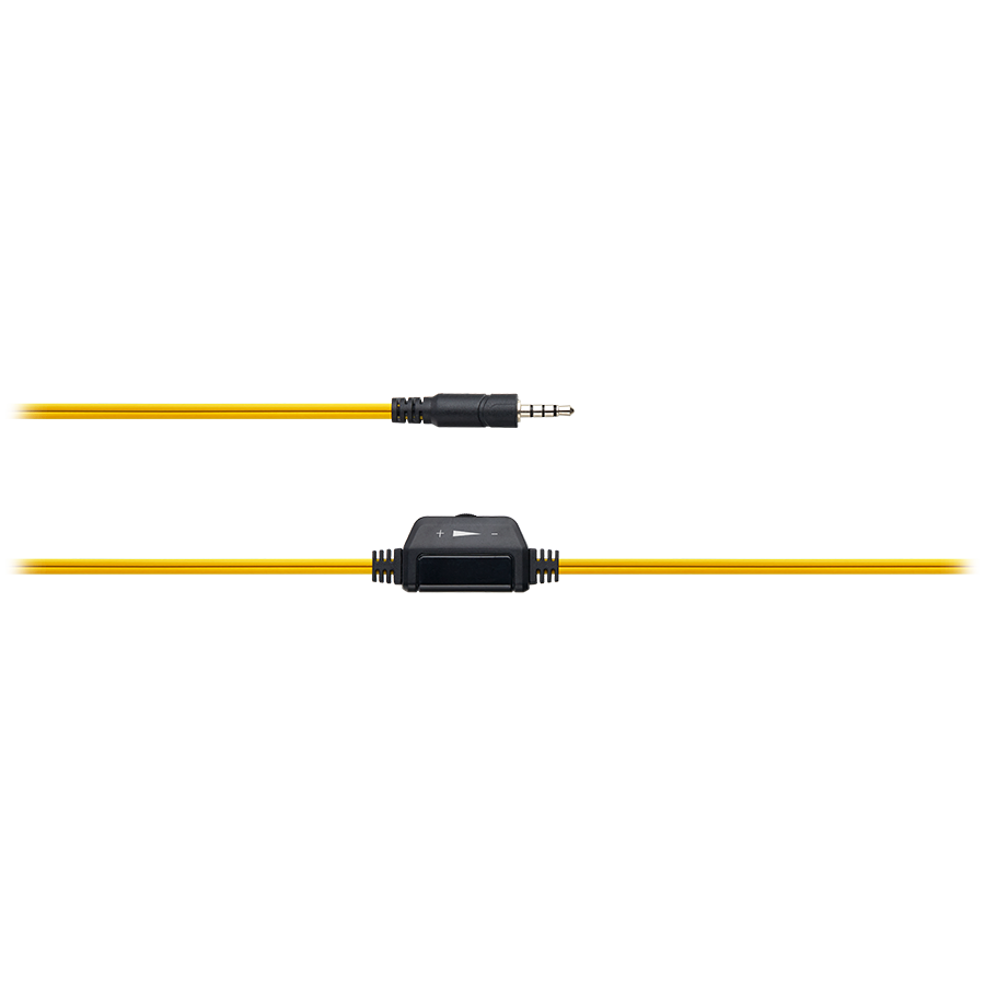 Casti On Ear cu fir Canyon CNS-CHSC1BY, stereo, microfon, negru/galben 5 Casti On Ear cu fir Canyon CNS-CHSC1BY, stereo, microfon, negru/galben - imagine 5