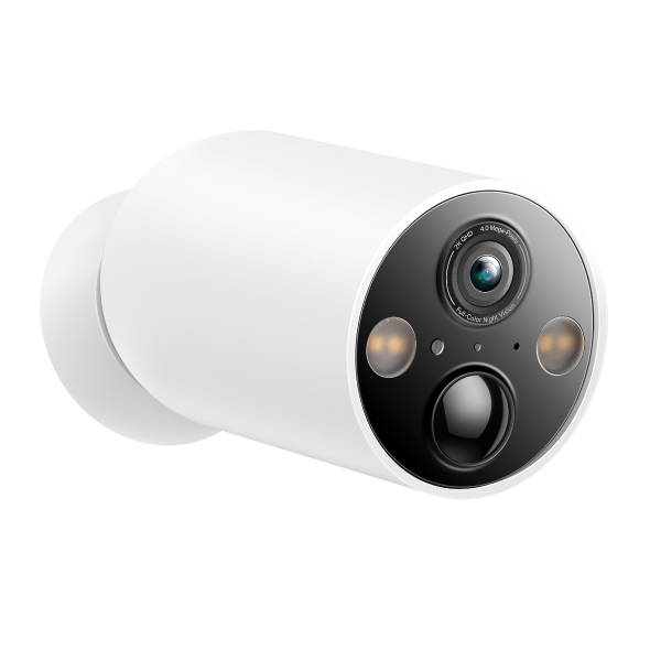 Camera de supraveghere TP-Link Tapo C425, 4MP, 2K QHD 2560×1440, Full Color Night Vision, detectie smart, Two-Way Audio, alarma luminoasa si sonora, acumulator, montare fara cabluri, IP66