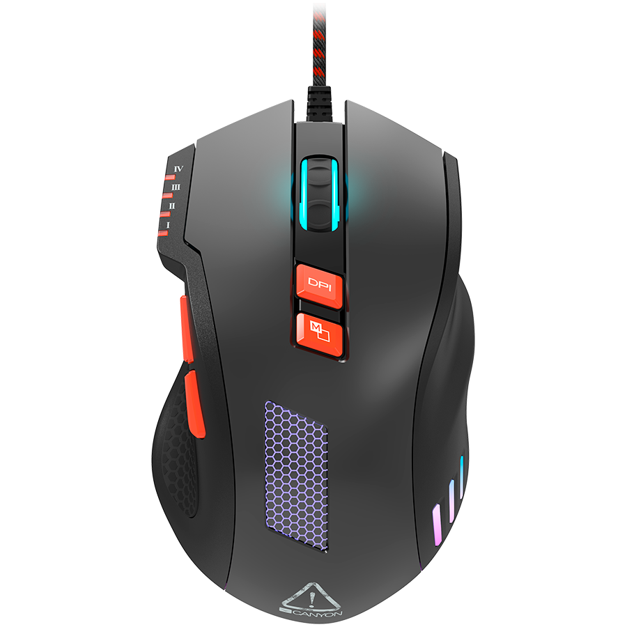 Mouse gaming CANYON CND-SGM05N Corax, 8 butoane programabile