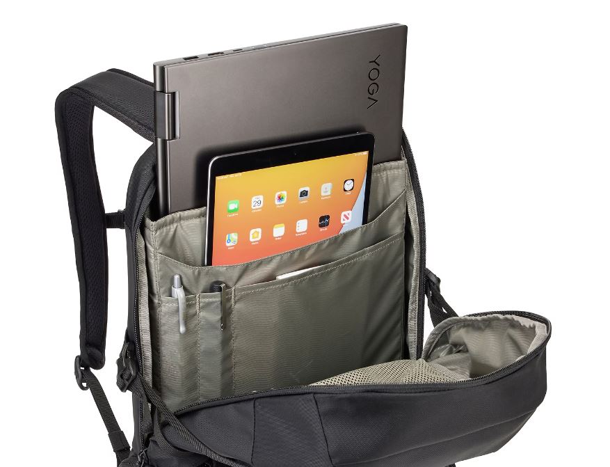 Rucsac Thule Enroute, 21 l,pentru notebook de max. 15.6 ", 1 compartiment, buzunar lateral x 2, waterproof, nylon, negru 3 Rucsac Thule Enroute, 21 l,pentru notebook de max. 15.6 ", 1 compartiment, buzunar lateral x 2, waterproof, nylon, negru - imagine 3