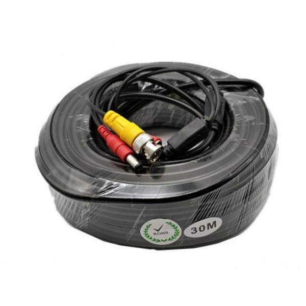 Cablu video cu alimentare, 30m, 4K, multicolor