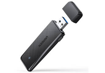 Adaptor placa de retea Ugreen, 50340, wireless, 2.4 / 5 GHz, USB 3.0, 1300 Mbps