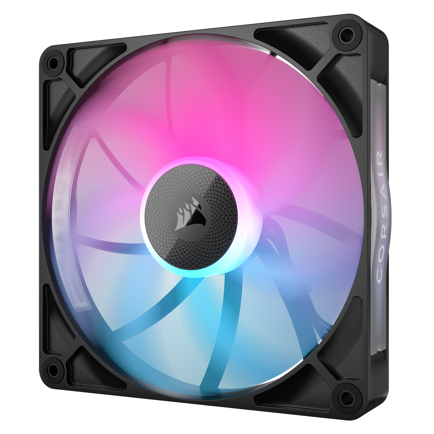 Ventilator Corsair iCUE LINK RX140 RGB, 140mm PWM, Twin Pack, Negru 5 Ventilator Corsair iCUE LINK RX140 RGB, 140mm PWM, Twin Pack, Negru - imagine 5